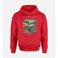 Thumbnail for VINTAGE G4072 - The Pearl Route - Premium Hoodie design on red premium