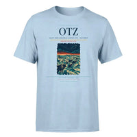 Thumbnail for Ralph Wien Memorial Airport (OTZ) T-Shirt single-side front print in Light Blue | ralph-wien-memorial-airport-otz-double-side-t-shirt