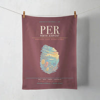 Thumbnail for Perth Airport PER - Dark Red