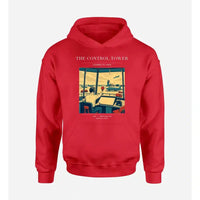 Thumbnail for VINTAGE G4093 - The Control Tower - Premium Hoodie design on red premium