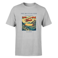 Thumbnail for VINTAGE G4038 - The Mountain Mail - Premium T-Shirt design on lightgray premium t shirt