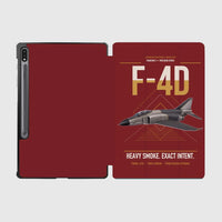 Thumbnail for F-4D Phantom II design on dark red samsung tablet tablet case