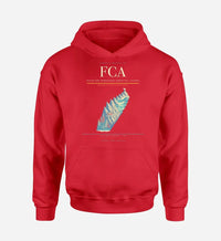 Thumbnail for Glacier Park International Airport (FCA) design on red hoodie single-side print