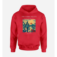 Thumbnail for VINTAGE G4503 - The Ferry Pilots - Premium Hoodie design on red premium