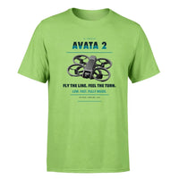 Thumbnail for DJI Avata 2 design on light green single side
