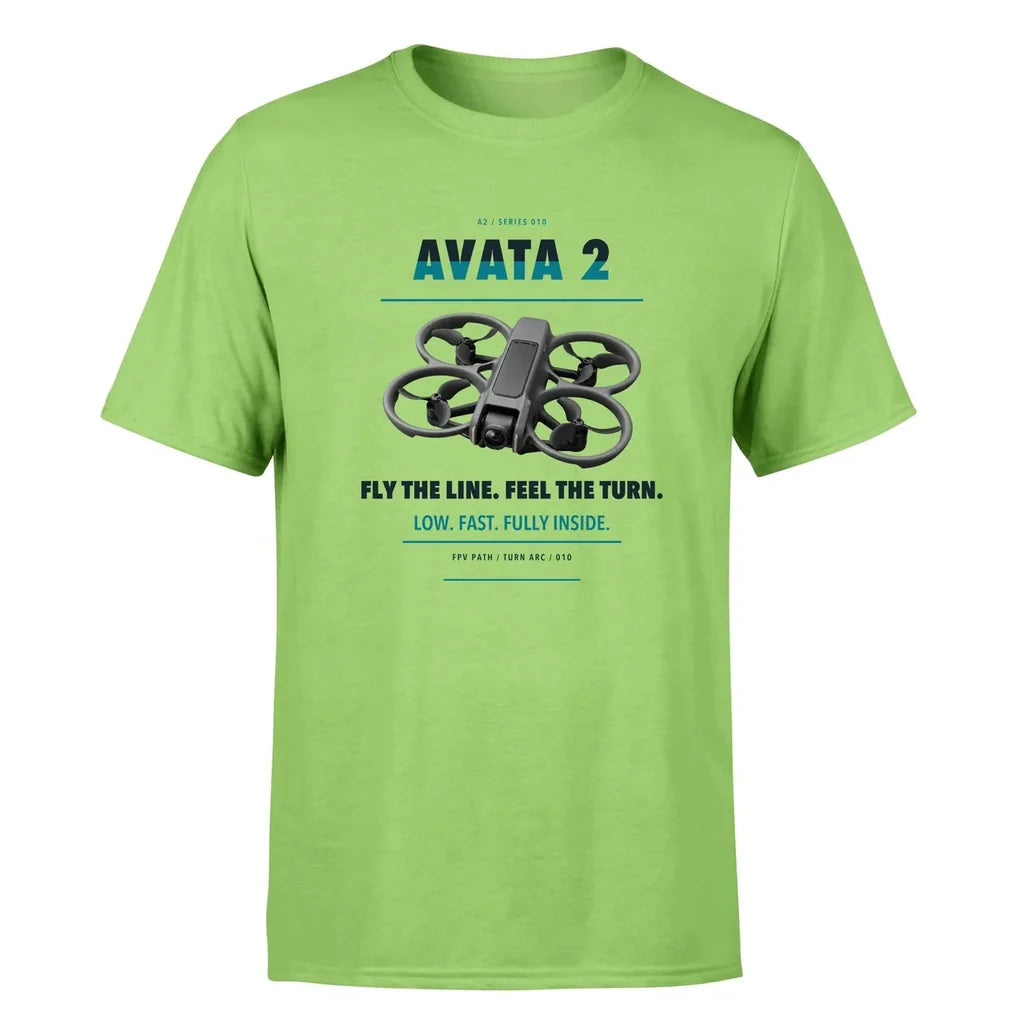 DJI Avata 2 design on light green single side