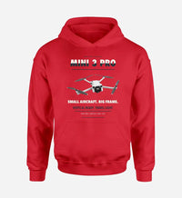 Thumbnail for DJI Mini 3 Pro design on red hoodie single side