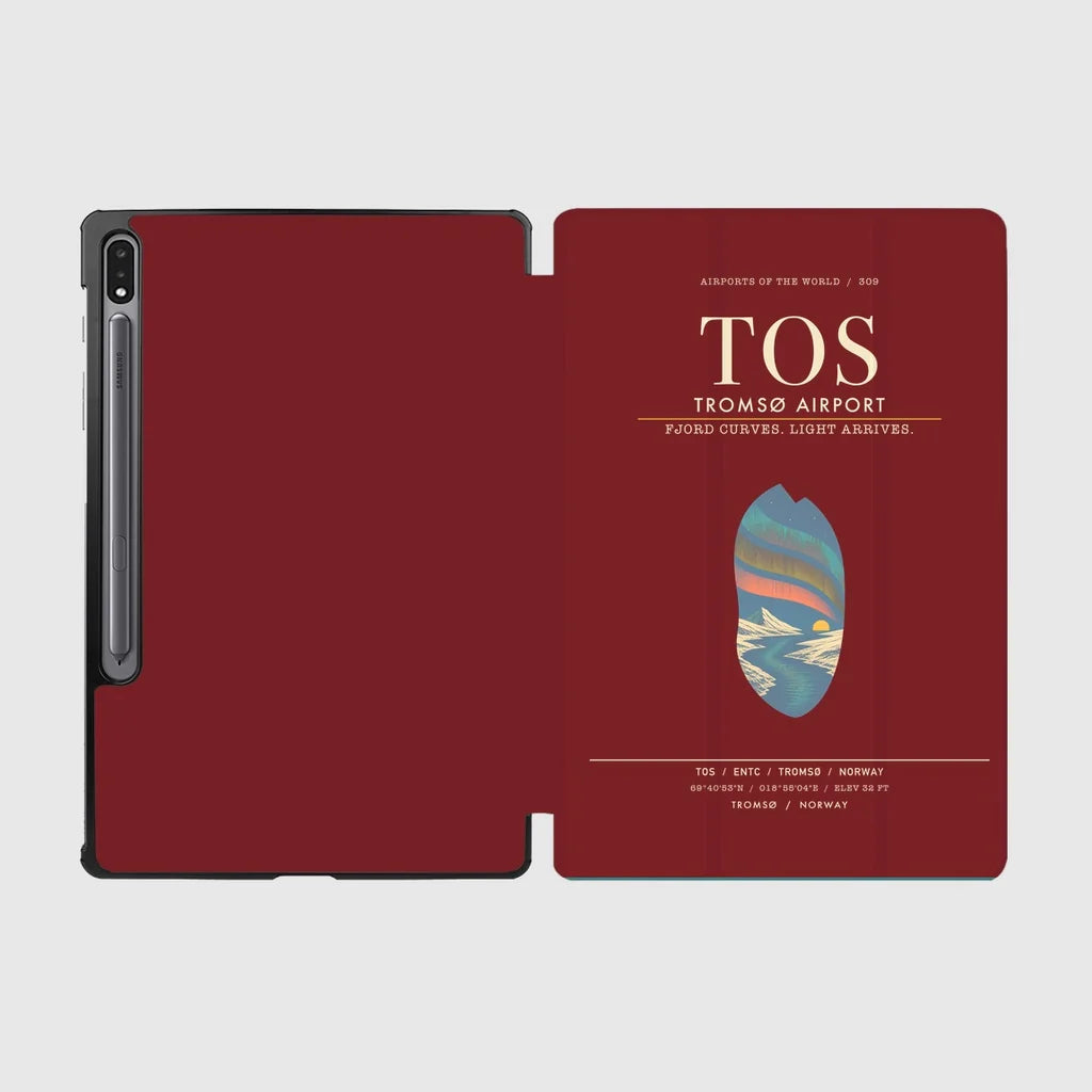 Troms Airport TOS - Dark Red