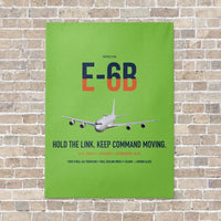 Thumbnail for E-6B Mercury vertical canvas print - no frame - light green background