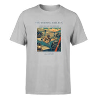 Thumbnail for VINTAGE G4146 - The Morning Mail Run - Premium T-Shirt design on lightgray premium t shirt