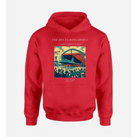 Thumbnail for VINTAGE G4460 - The Delta Wing Debut - Premium Hoodie design on red premium