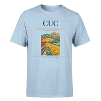 Thumbnail for Camilo Daza International Airport (CUC) T-Shirt single-side front print in Light Blue | camilo-daza-international-airport-cuc-double-side-t-shirt