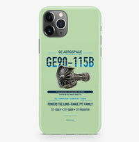 Thumbnail for GE90-115B Case ProMax design on light green iphone case promax