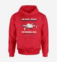 Thumbnail for DJI Mavic Mini design on red hoodie single side