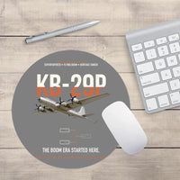 Thumbnail for KB-29P SUPERFORTRESS design on gray round mouse pad