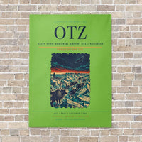 Thumbnail for Ralph Wien Memorial Airport OTZ — Kotzebue vertical canvas print - no frame - light green background