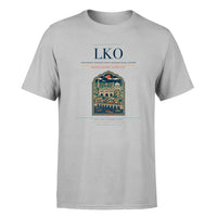 Thumbnail for Lucknow Airport (LKO) Premium T-Shirt Light Gray
