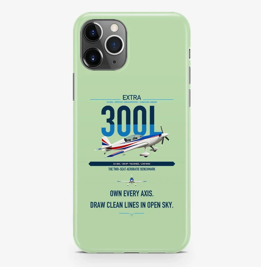 Extra 300L design on light green magsafe iphone case, for iPhone Pro Max