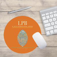 Thumbnail for El Alto International Airport LPB Mouse-Pad Round - Orange