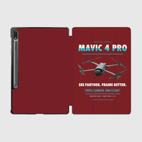 Thumbnail for DJI Mavic 4 Pro design on dark red samsung tablet tablet case