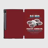 Thumbnail for DJI Neo design on dark red samsung tablet tablet case