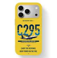 Thumbnail for Airbus C295 Firefighter Case design on yellow iphone case