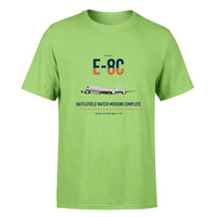 Thumbnail for E-8C Joint STARS design on light green double-side t-shirt, single-side print