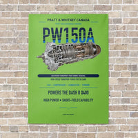 Thumbnail for PW150A vertical canvas print - no frame - light green background