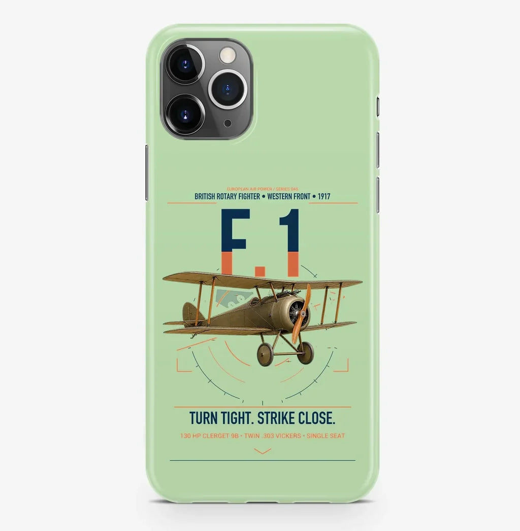 Sopwith Camel F.1 design on light green magsafe iphone case, for iPhone Pro Max