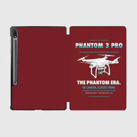 Thumbnail for DJI Phantom 3 Professional design on dark red samsung tablet tablet case