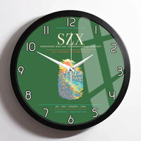 Thumbnail for Shenzhen Bao'an International Airport SZX Wall-Clock Framed - Green