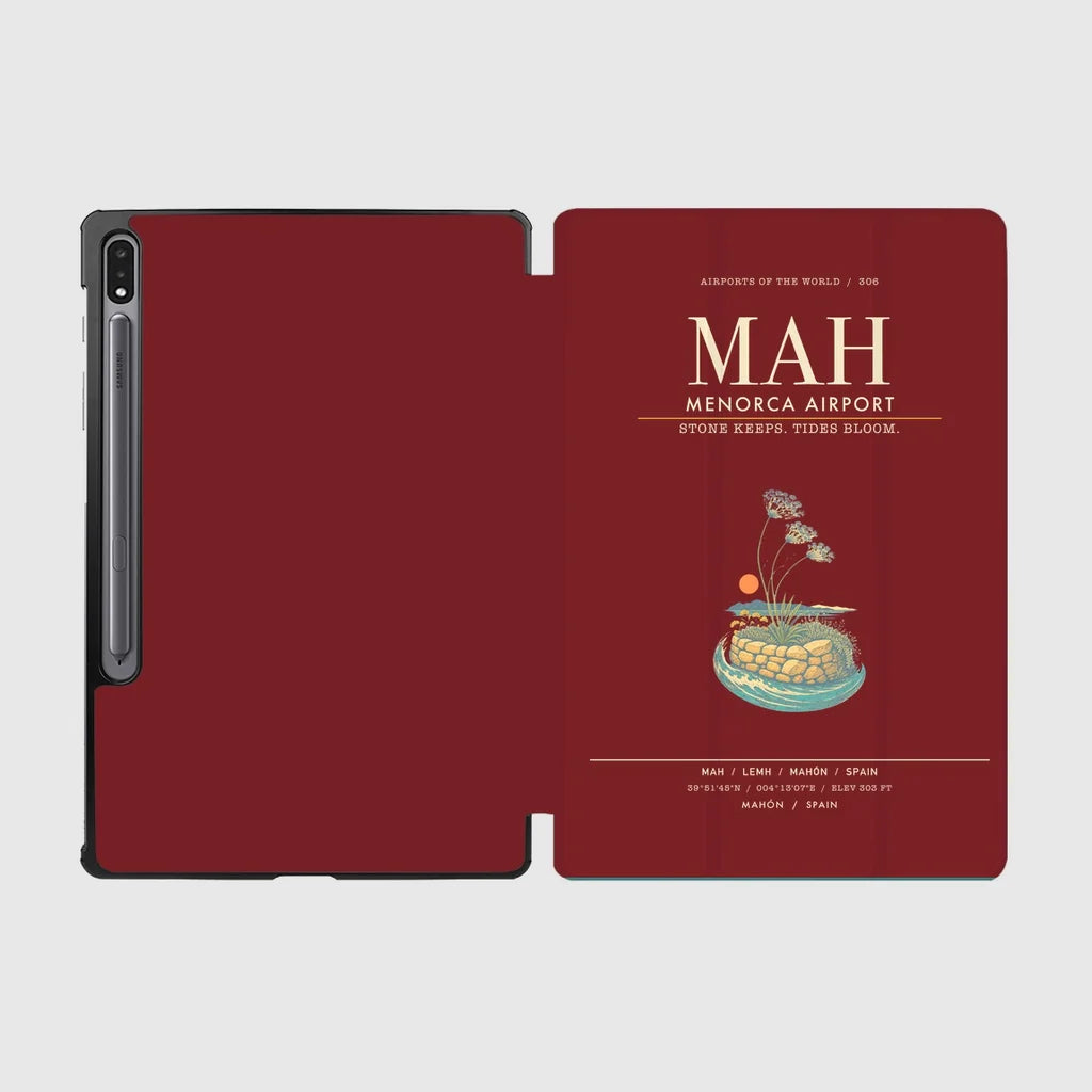 Menorca Airport MAH  Mahon - Dark Red