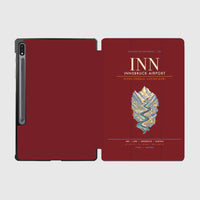 Thumbnail for Innsbruck Airport INN - Inn Valley Alpine Weave - Dark Red