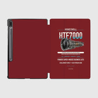 Thumbnail for HTF7000 design on dark red samsung tablet tablet case