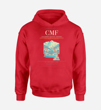Thumbnail for Chambéry-Savoie Airport (CMF) design on red hoodie single-side print
