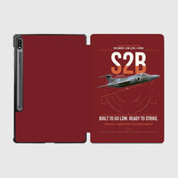 Thumbnail for Blackburn Buccaneer S2B design on dark red samsung tablet tablet case