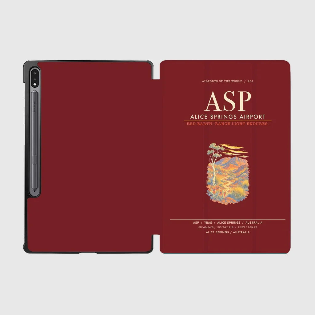 Alice Springs Airport ASP - Dark Red