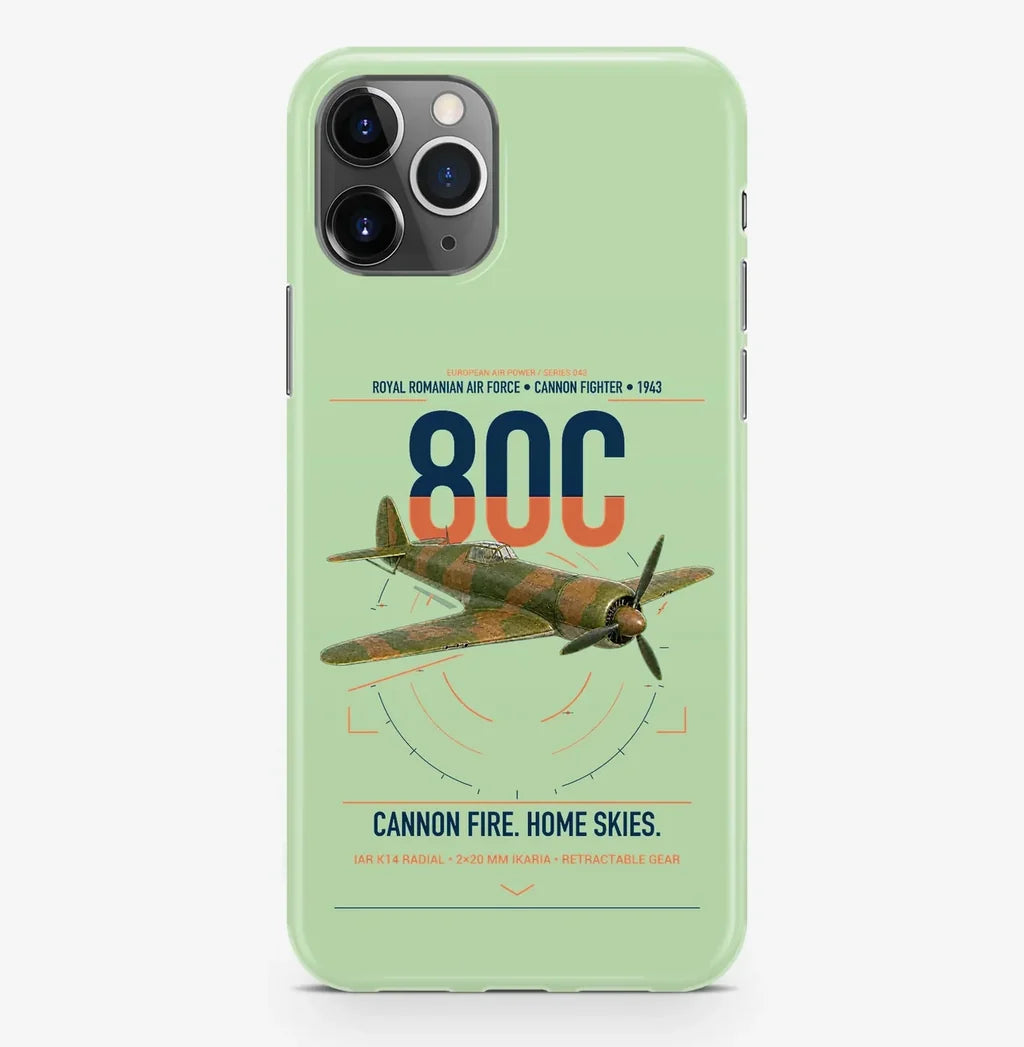 IAR 80C design on light green magsafe iphone case, for iPhone Pro Max