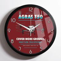 Thumbnail for DJI Agras T50 design on dark red framed wall clock