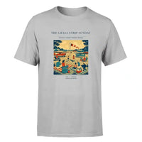 Thumbnail for VINTAGE G4241 - The Grass Strip Sunday - Premium T-Shirt design on lightgray premium t shirt