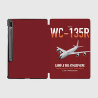 Thumbnail for WC-135R Constant Phoenix design on dark red samsung tablet tablet case