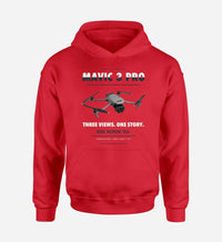 Thumbnail for DJI Mavic 3 Pro design on red hoodie single side