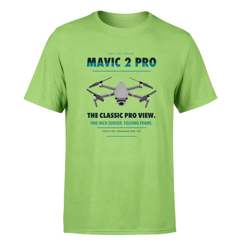 DJI Mavic 2 Pro design on light green single side