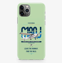 Thumbnail for Cessna 180J Skywagon design on light green magsafe iphone case, for iPhone Pro Max
