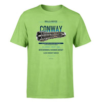 Thumbnail for CONWAY design on light green single side