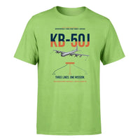 Thumbnail for KB-50J Superfortress design on light green double-side t-shirt, single-side print