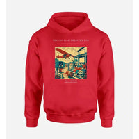Thumbnail for VINTAGE G4412 - The Catalog Delivery Day - Premium Hoodie design on red premium