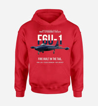 Thumbnail for F6U-1 PIRATE design on red hoodie single side