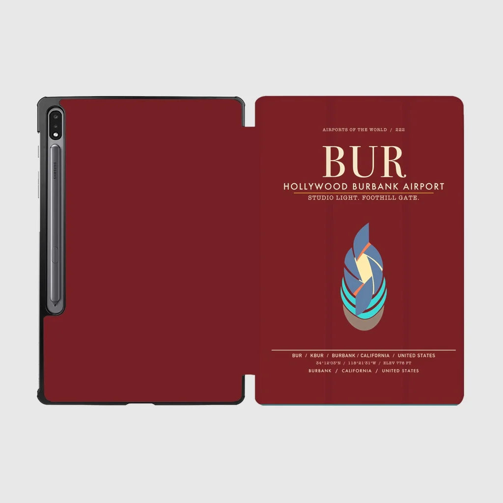Hollywood Burbank Airport BUR - Dark Red