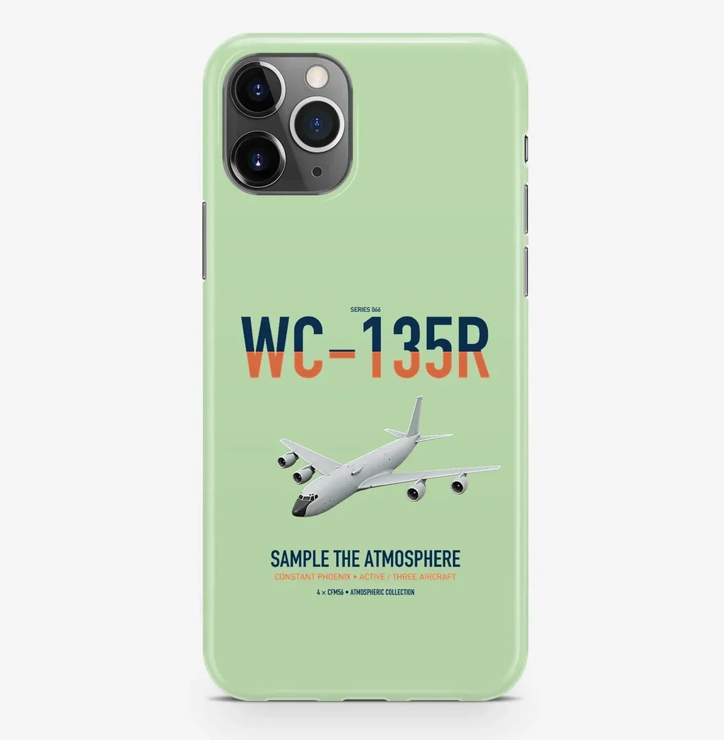 WC-135R Constant Phoenix design on light green magsafe iphone case, for iPhone Pro Max